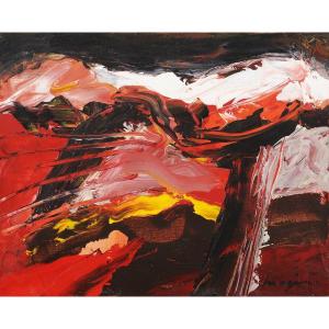 Pascal Magis (1955-2011) Untitled Abstract 1999 Périgord Dordogne