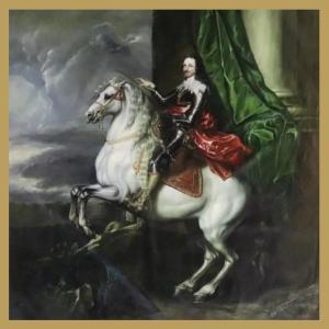 Oil On Canvas After Antoon Van Dyck "early 20th Century"