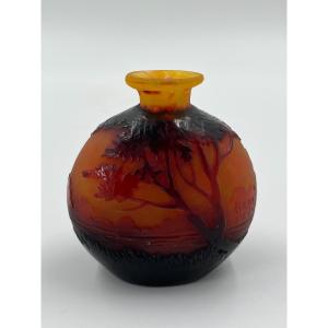 Daum Nancy Small Vase Gourd