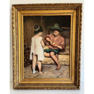 French School Painting Late 19th Century