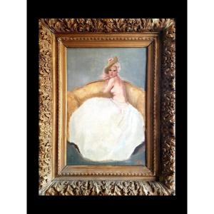 Painting In The Spirit Of Jean Gabriel Domergue