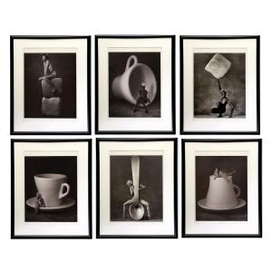 Rare Set Of 6 Photos By Albert Watson For Lavazza Coffee