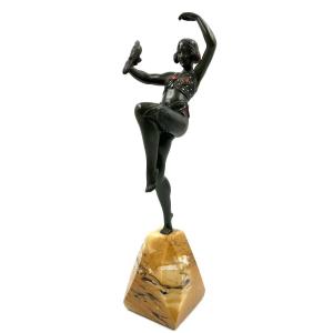 S.lipchytz "dancer With Wood Pigeon" Bronze