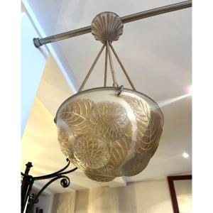 Lalique R. "dahlia" Chandelier   