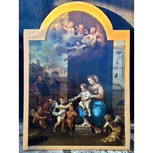 Painting By Etienne Villequin, 17th Century