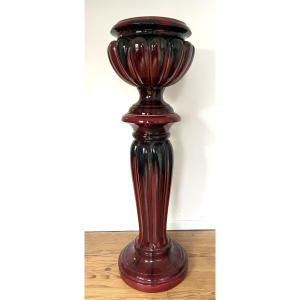 Column And Planter In The "massier" Style