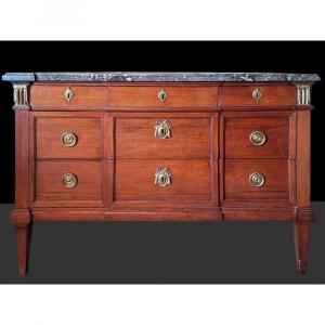 Louis XVI Style Mahogany Commode