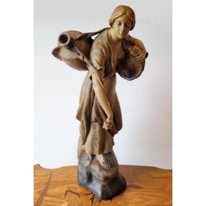 Goldshider Terracotta Sculpture