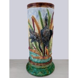 Umbrella Stand Attributed To Clément Massier