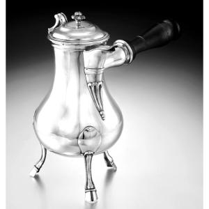 Dorgeuil : Rare 18th Century French Solid Silver Coffee Pot  Bordeaux 1785-86
