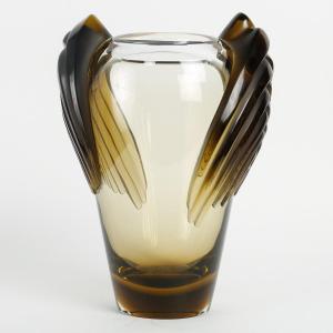 Lalique France Vase Marrakech Creation Of Marie Claude Lalique Descendant Of René Lalique