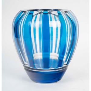 Saint Louis Crystal, Hot Air Balloon Model Vase