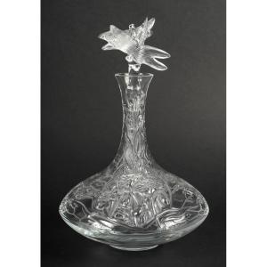 Maison Lalique France, Libellule Decanting Carafe,