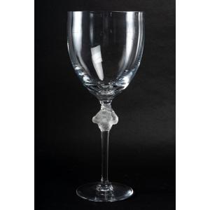 Lalique Large Vase Model « roxane »