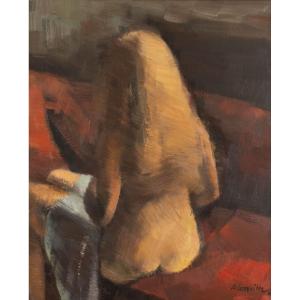 André Lemaitre (1909-1995): Nude From Back