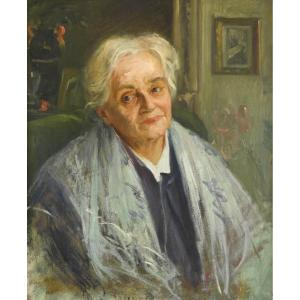 French School (xix- XX) - Portrait Of A Woman