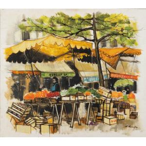 Jacques Goupil (1934-2021): Place Saint Médard