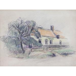 Paul Deltombe (1878-1971) The Country House