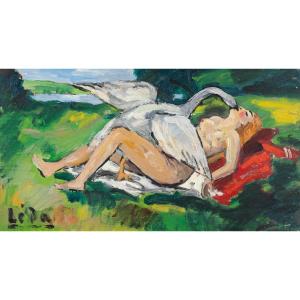 René Sautin (1881-1968): Leda