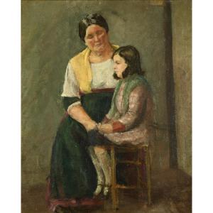  Anonymous 19th Woman And Child 