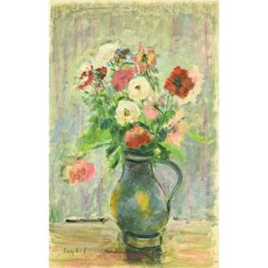 Lyne Seybel (1919-2009) : Flowers