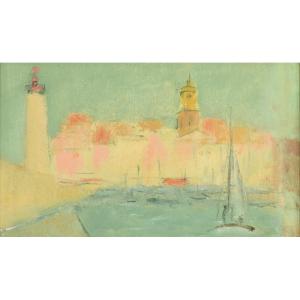 Lyne Seybel (1919-2009) : Saint-tropez