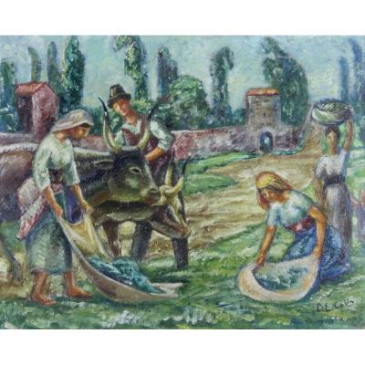 Paul Emile Colin : La Cueillette