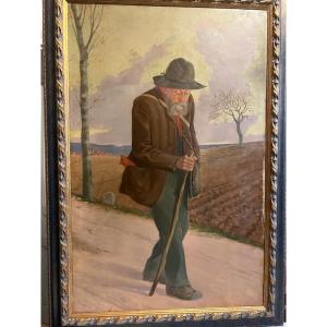 Tableau Signé Godfriad Egide Guffens.