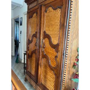 Marquetry Cabinet, 18th Century.
