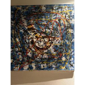 Painting Signed Nilson Caruso.