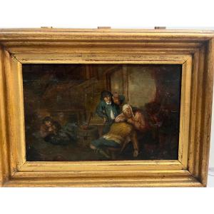 Painting The Delouser Attributed To Anthony Victoruns. 