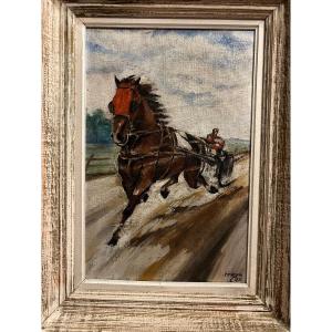 Painting Signed R. Nègre, 02-09-35.