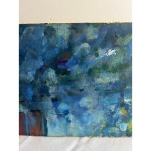 Modern Painting Signed, Walters Opitz.