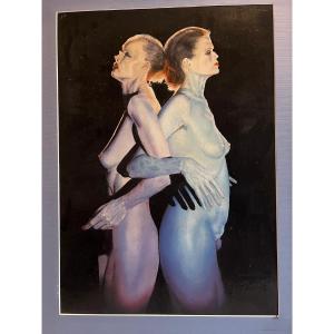 Painting Two Nude Women.