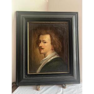 Self-portrait Painting By The Painter Hollande. 
