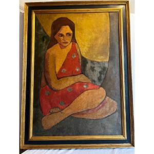 Painting By Paul Gauguin. 