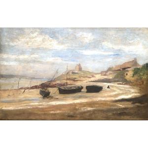 François Bournichon, 19th Century, Double-sided Marine Marine