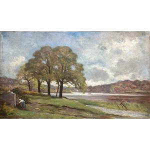 François Bournichon (1816-1896) Seascape Late 19th Century