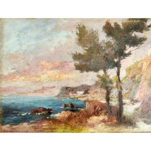 H.w Crassons (1883-1953) American Painter, South Of France 1911