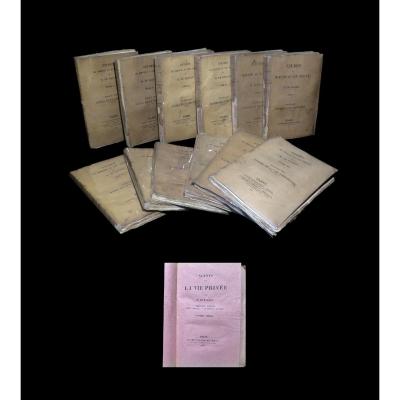 Balzac (honoré De) - Studies Of Mores / La Comédie Humaine. Eo 12/12. Pink Paper