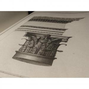 [italia Roma Arquitetura] Palladio (andré) - The Baths Of The Romans. 1785.