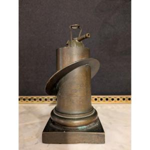 19th Century Bronze Midi Canon