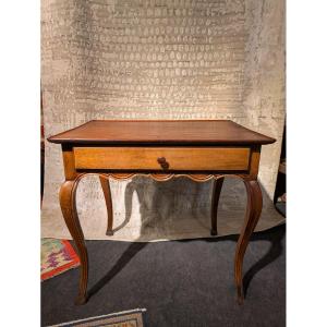 18th Century Louis XV Walnut Cabaret Table