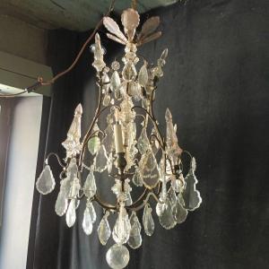 Cage Chandelier 19th