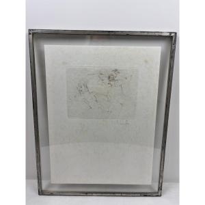 Leonor Fini (1907-1996), Original Intaglio Print, Signed By The Artist