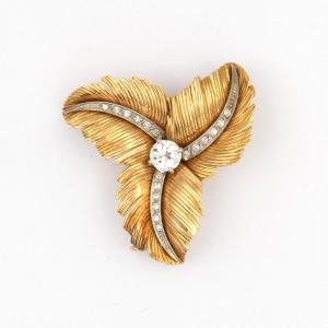 1950s Flower Clip