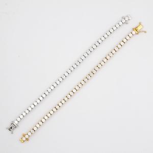 Pair Of Striped Bracelets