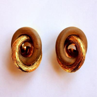 René Boivin - Pair Of Ear Clips