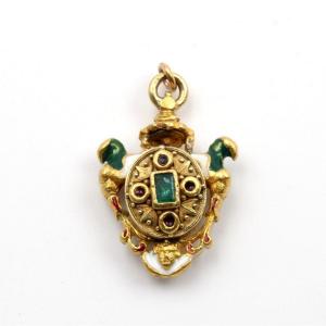 Castellani - Nineteenth Reliquary Pendant.