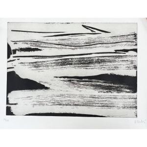 Landscape Sign, 1990, Olivier Debré